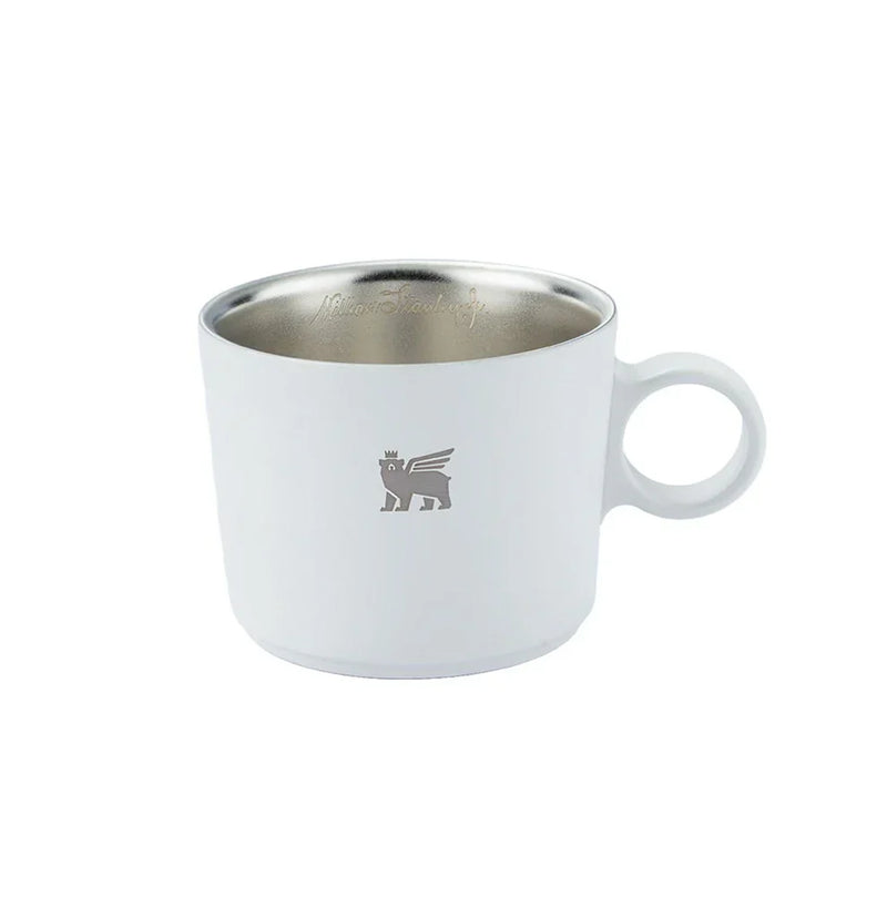 Caneca Daybreak Cappuccino com Pires Pale Stone | 192ML