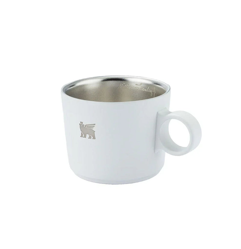 Caneca Daybreak Cappuccino com Pires Pale Stone | 192ML