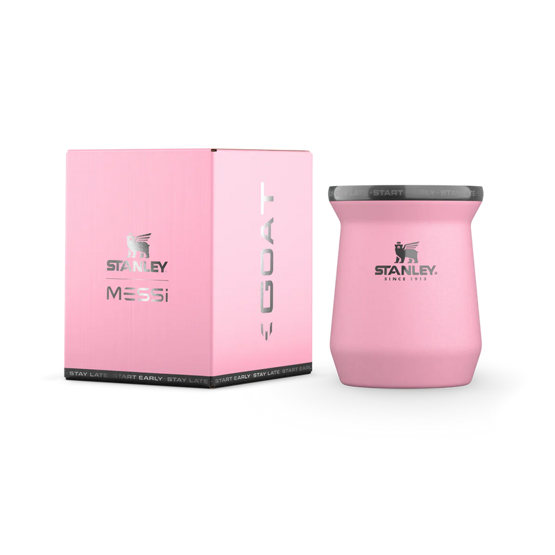 Cuia Térmica Mate Pink Messi | 236ml