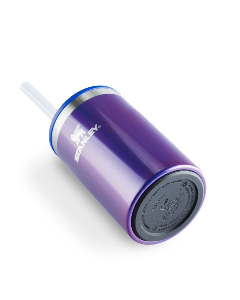 Can Cooler com canudo Sapphire Shimmer | 296ML