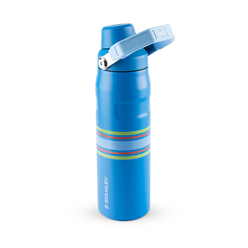 Garrafa Térmica Aerolight Fast Flow Varsity Azure Stripes | 710ml
