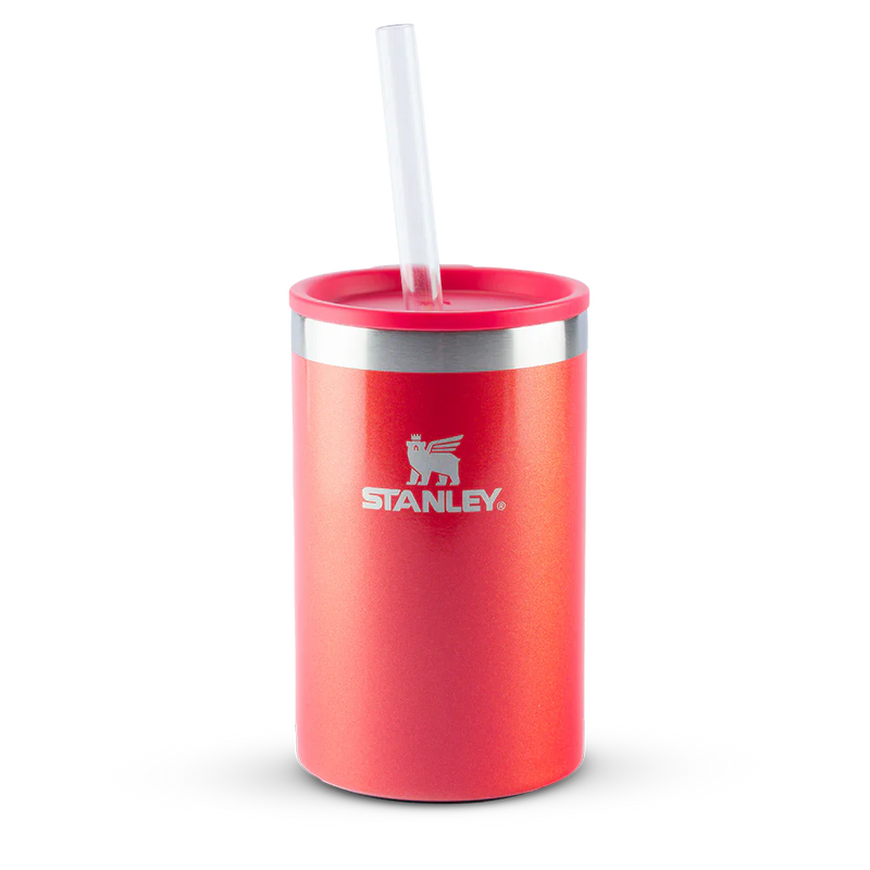Can Cooler com canudo Apple Shimmer | 296ML