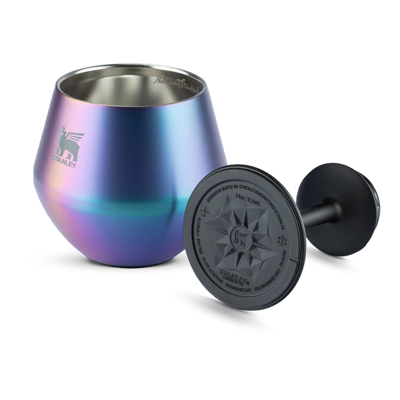 Taça Térmica Cocktail Glass Black Chroma | 414ml