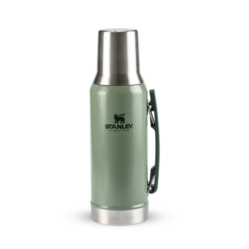 Garrafa Térmica Mate System Hammertone Green | 1.2L