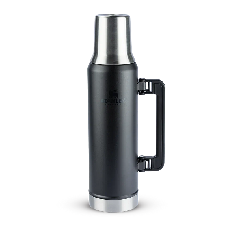 Garrafa Térmica Mate System Matte Black | 1.6L